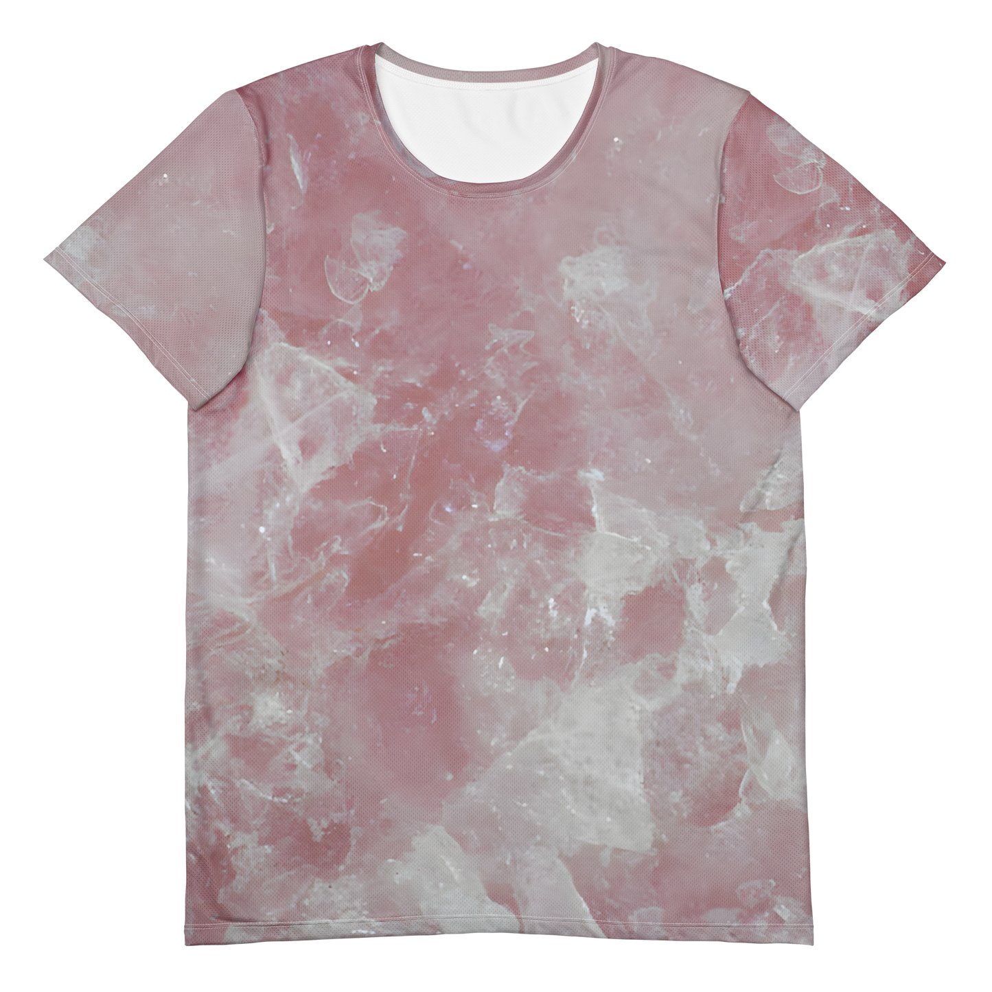 Rose Quartz Crystal Athletic Tee — Men's