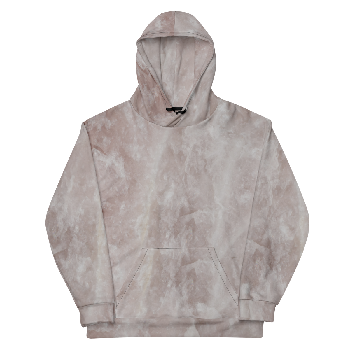 Rose Quartz Crystal Print Hoodie