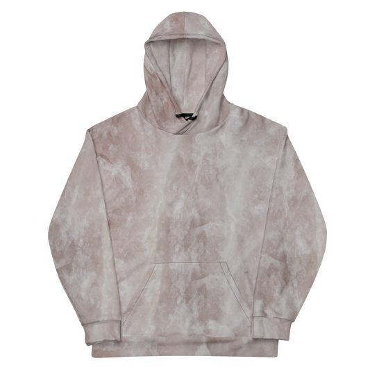 Rose Quartz Crystal Print Hoodie