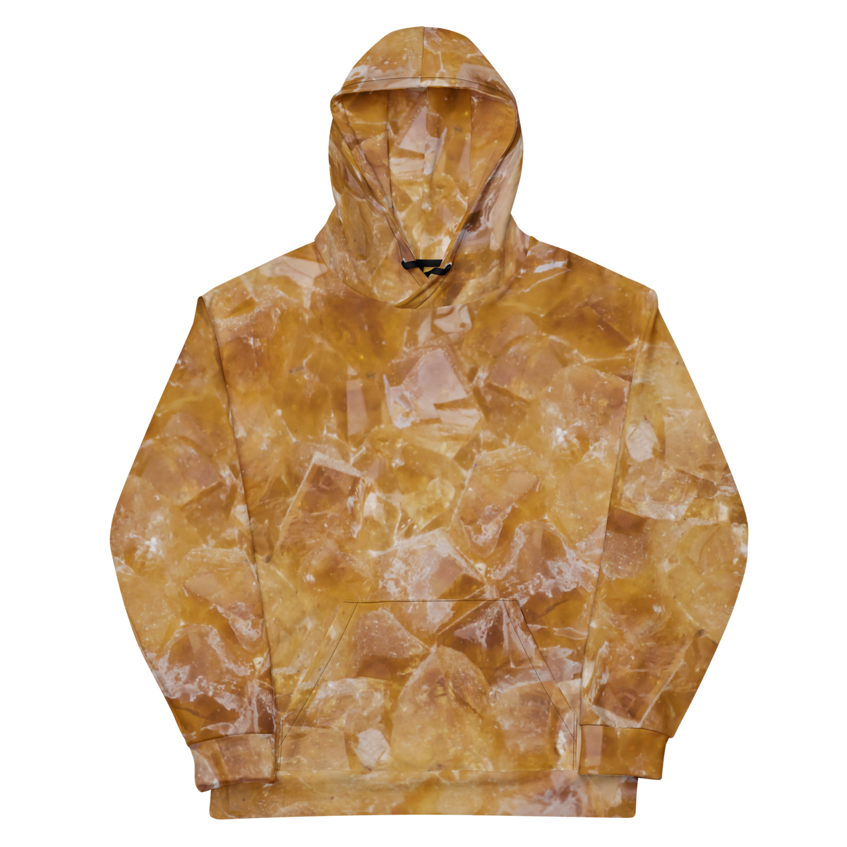 Citrine Crystal Print Hoodie