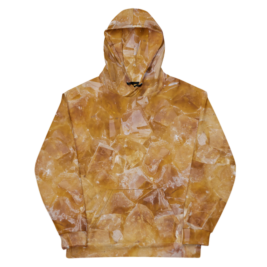 Citrine Crystal Print Hoodie