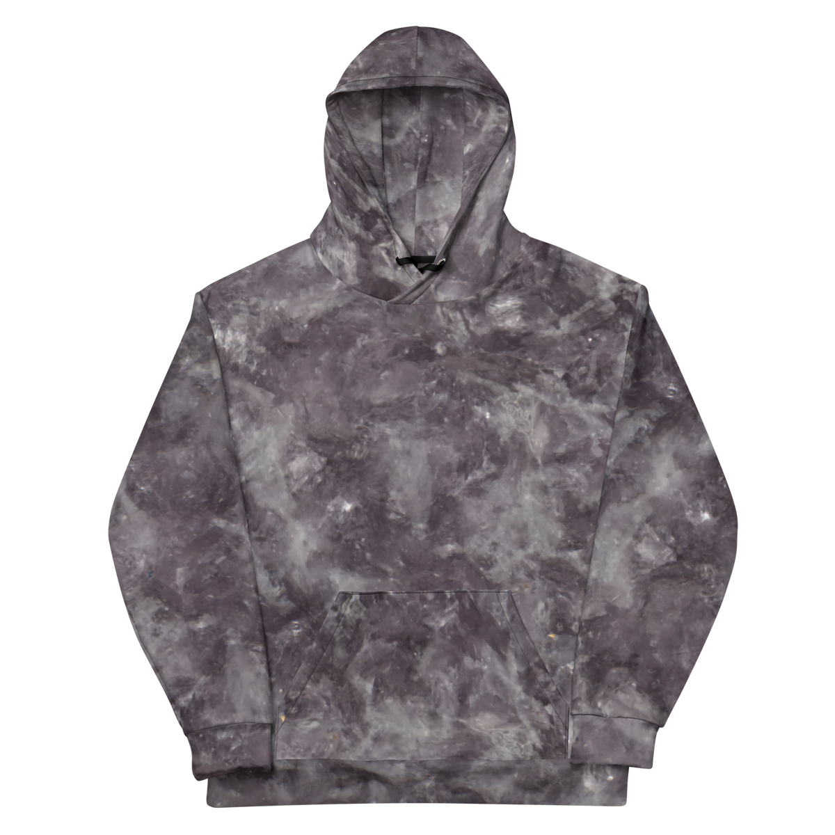 Amethyst Crystal Print Hoodie