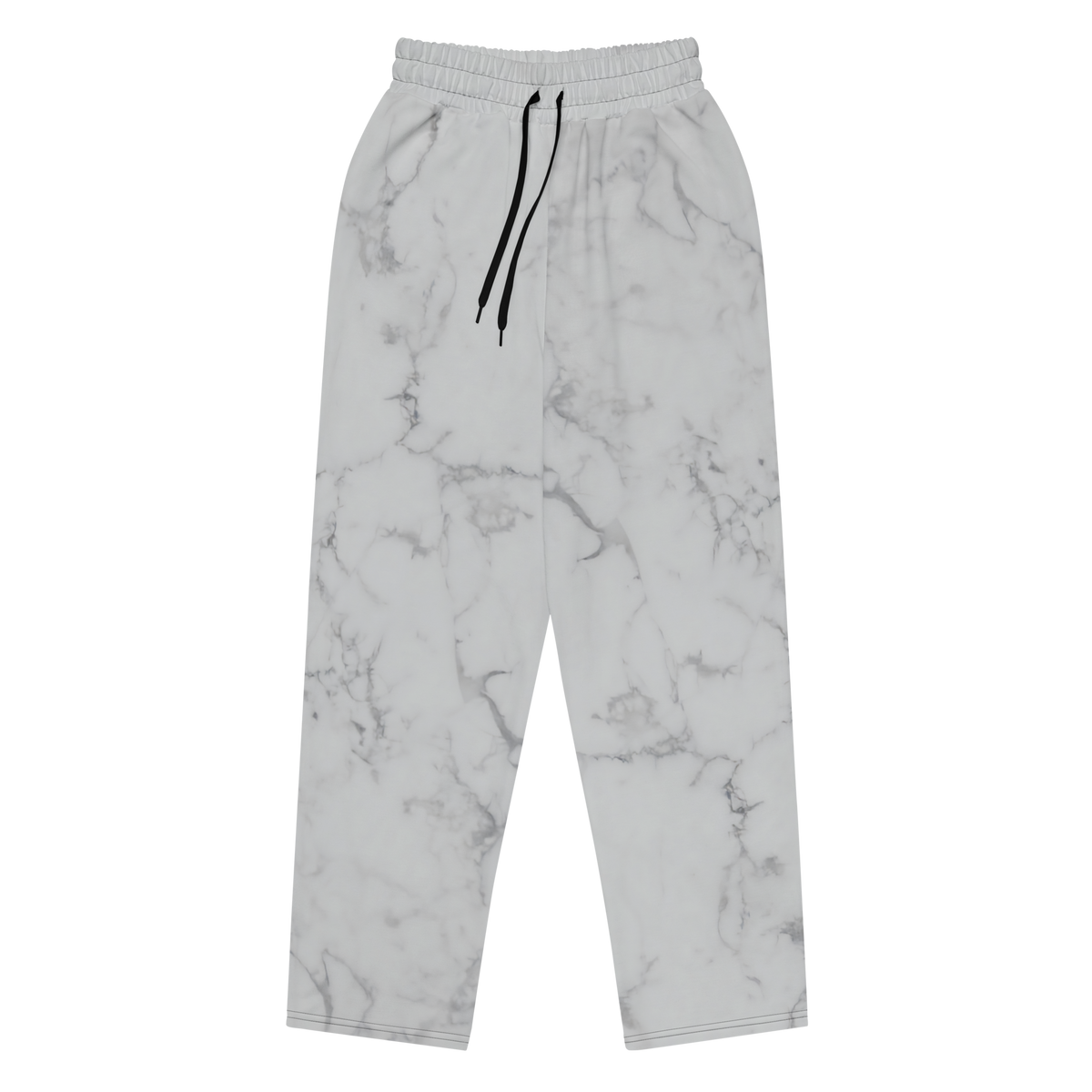Howlite Crystal Print Wide-leg Joggers