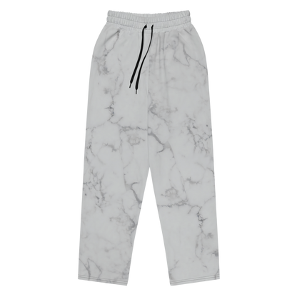 Howlite Crystal Print Wide-leg Joggers